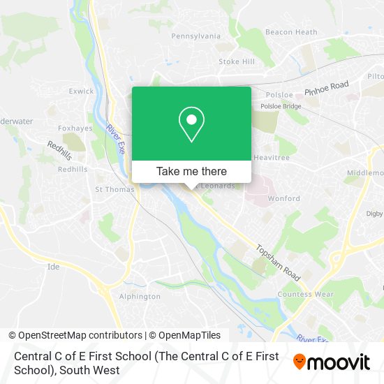 Central C of E First School map