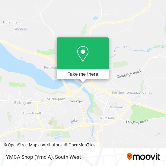 YMCA Shop (Ymc A) map