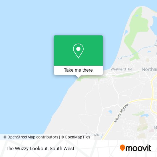 The Wuzzy Lookout map