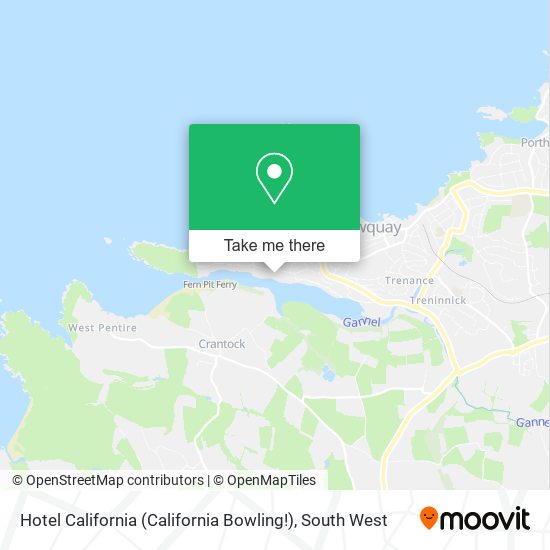 Hotel California (California Bowling!) map