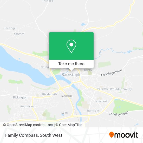 Family Compass map