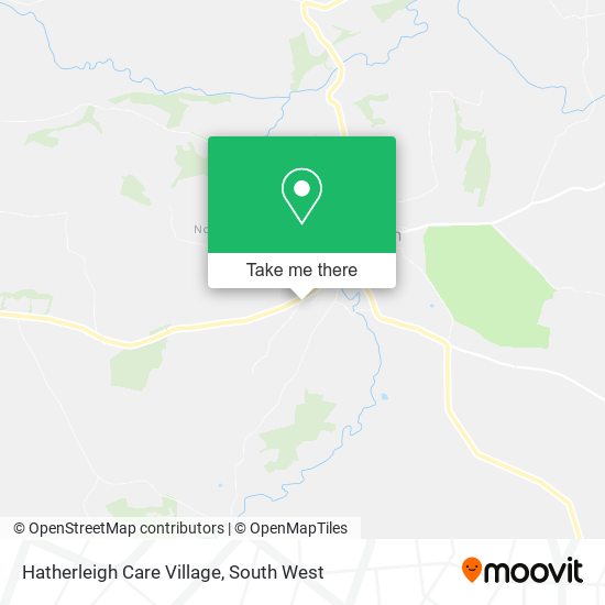 Hatherleigh Care Village map
