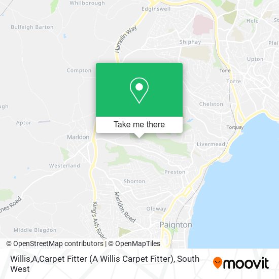 Willis,A,Carpet Fitter (A Willis Carpet Fitter) map