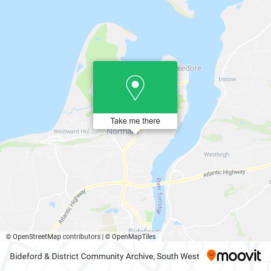 Bideford & District Community Archive map
