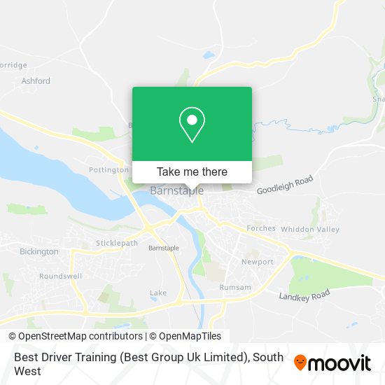 Best Driver Training (Best Group Uk Limited) map