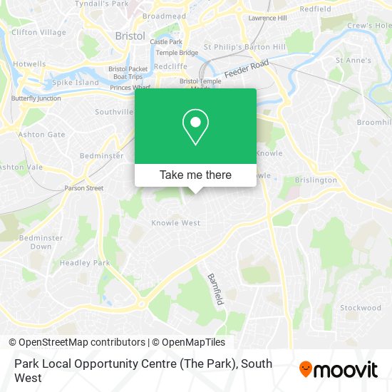 Park Local Opportunity Centre (The Park) map