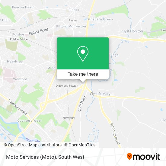 Moto Services map