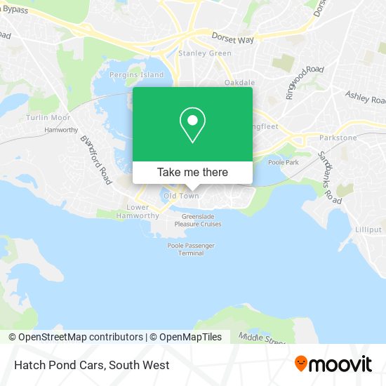 Hatch Pond Cars map