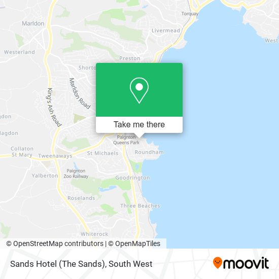 Sands Hotel (The Sands) map