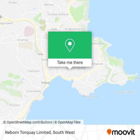 Reborn Torquay Limited map