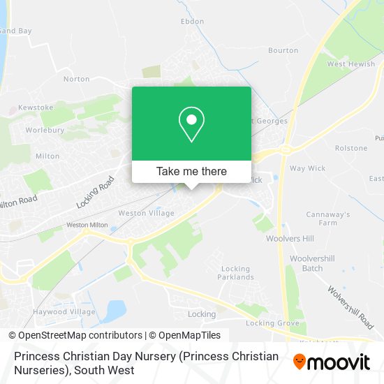 Princess Christian Day Nursery (Princess Christian Nurseries) map