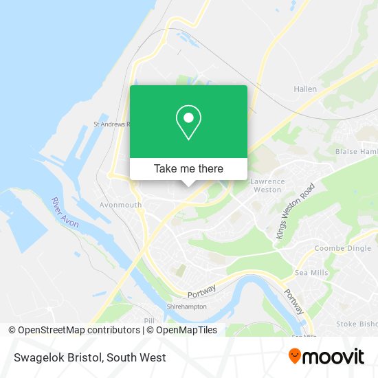 Swagelok Bristol map