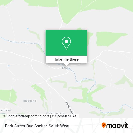 Park Street Bus Shelter map