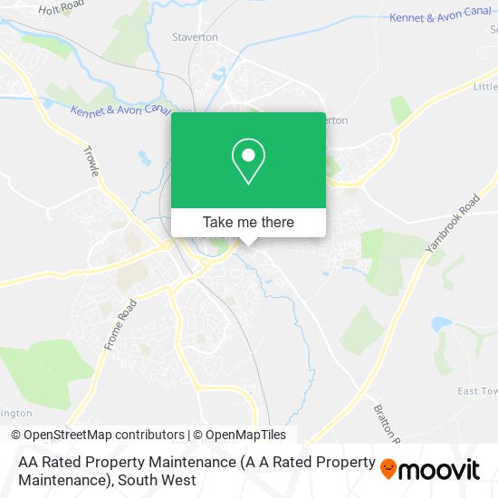 AA Rated Property Maintenance map