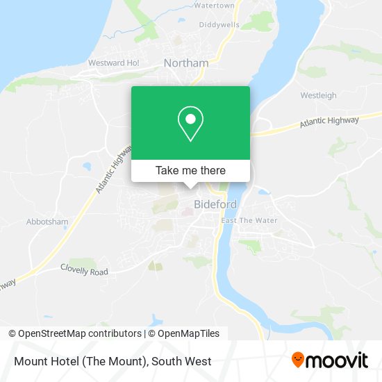 Mount Hotel (The Mount) map