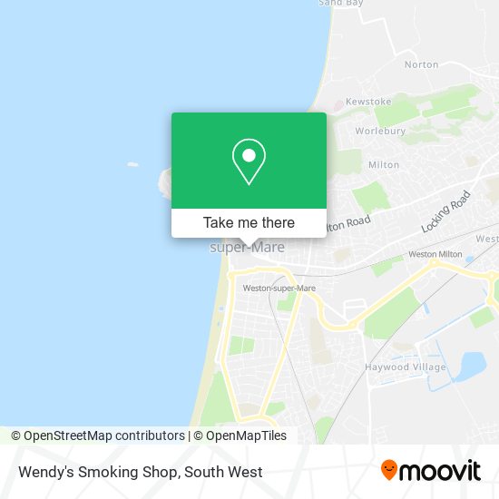 Wendy's Smoking Shop map