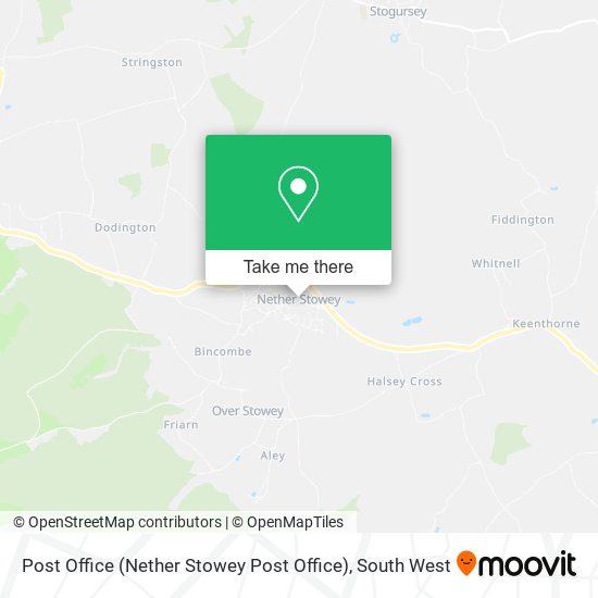 Post Office (Nether Stowey Post Office) map