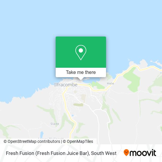 Fresh Fusion (Fresh Fusion Juice Bar) map