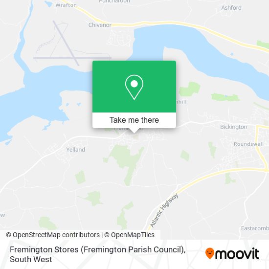 Fremington Stores (Fremington Parish Council) map