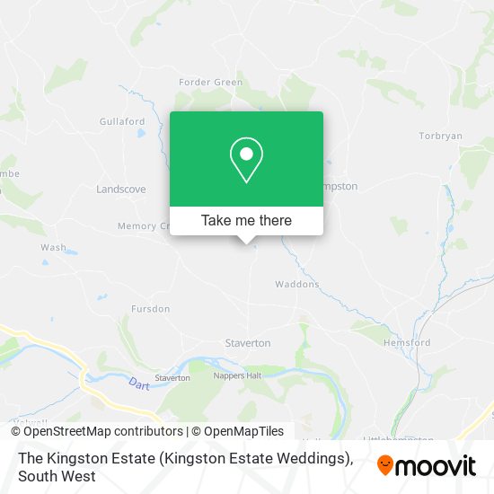 The Kingston Estate (Kingston Estate Weddings) map