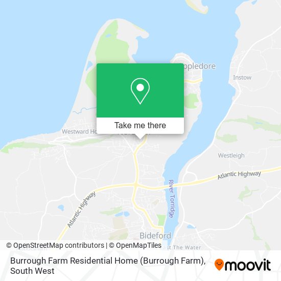 Burrough Farm Residential Home map