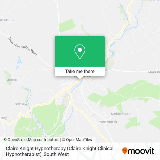 Claire Knight Hypnotherapy (Claire Knight Clinical Hypnotherapist) map