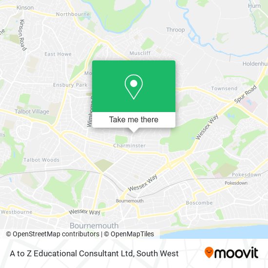 A to Z Educational Consultant Ltd map