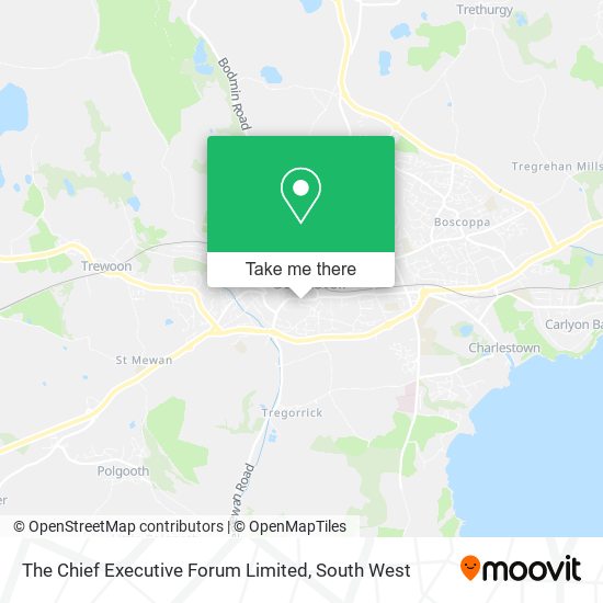 The Chief Executive Forum Limited map