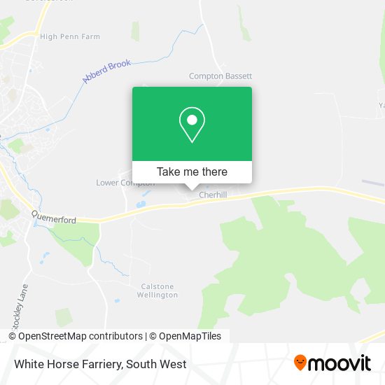 White Horse Farriery map