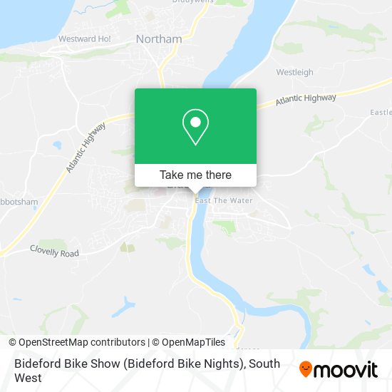 Bideford Bike Show (Bideford Bike Nights) map