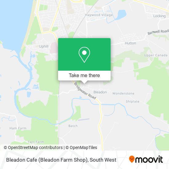 Bleadon Cafe (Bleadon Farm Shop) map
