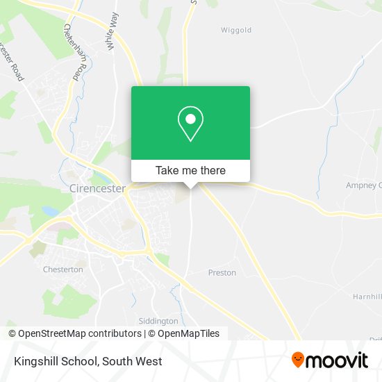 Kingshill School map