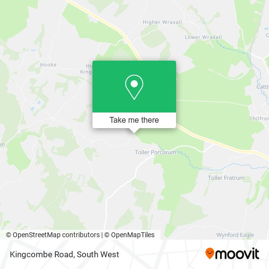 Kingcombe Road map
