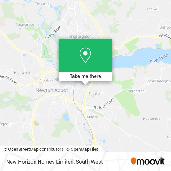 New Horizon Homes Limited map