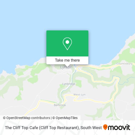 The Cliff Top Cafe (Cliff Top Restaurant) map
