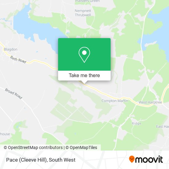 Pace (Cleeve Hill) map