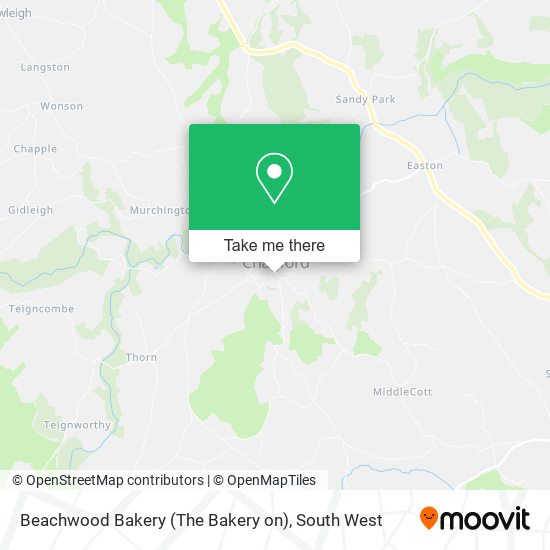 Beachwood Bakery (The Bakery on) map