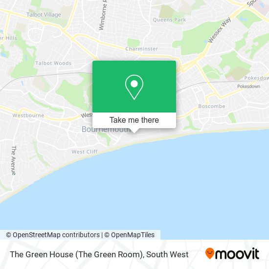 The Green House (The Green Room) map