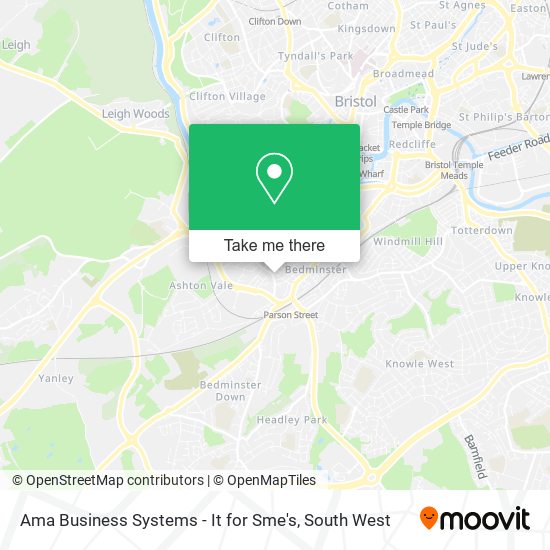 Ama Business Systems - It for Sme's map