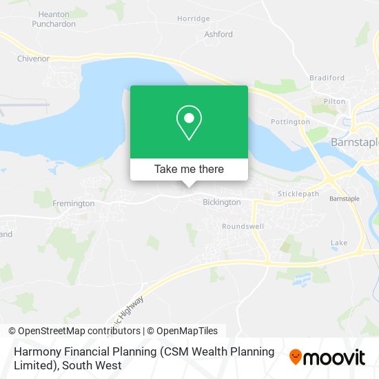 Harmony Financial Planning (CSM Wealth Planning Limited) map