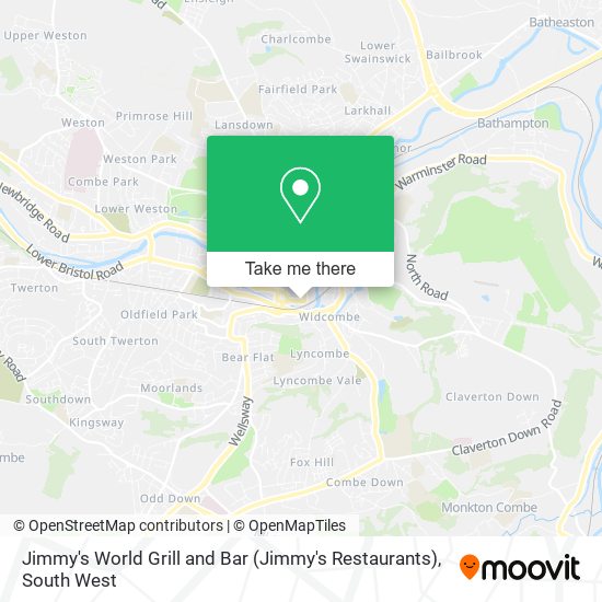 Jimmy's World Grill and Bar (Jimmy's Restaurants) map