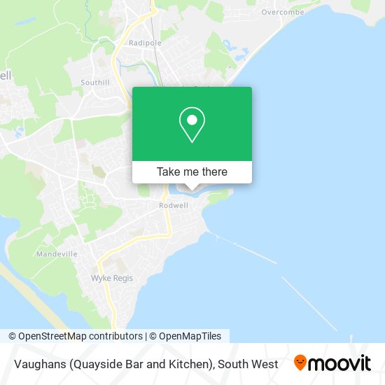 Vaughans (Quayside Bar and Kitchen) map