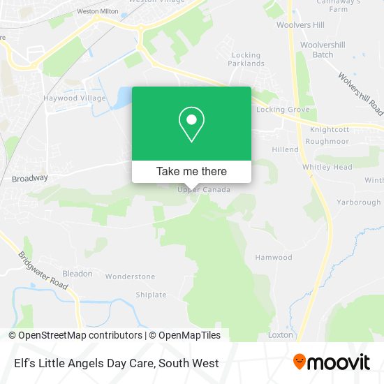 Elf's Little Angels Day Care map