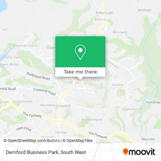 Derriford Business Park map