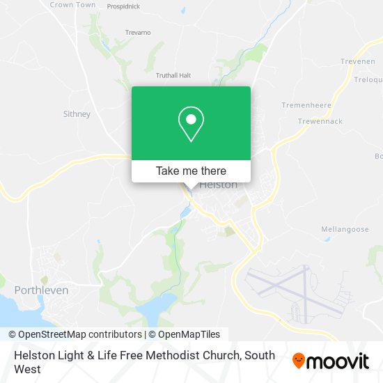 Helston Light & Life Free Methodist Church map