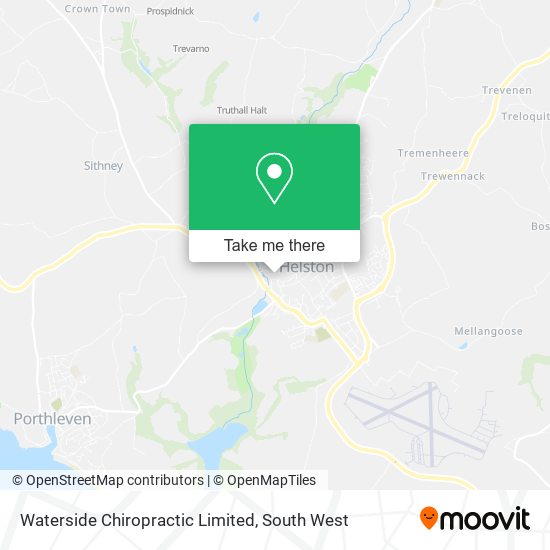 Waterside Chiropractic Limited map