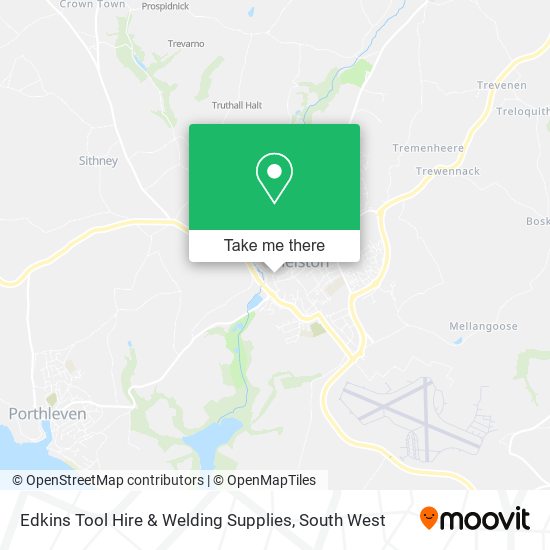 Edkins Tool Hire & Welding Supplies map