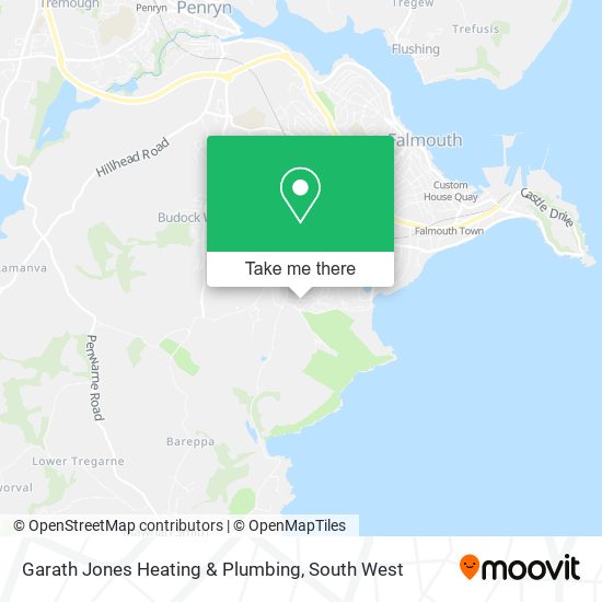 Garath Jones Heating & Plumbing map