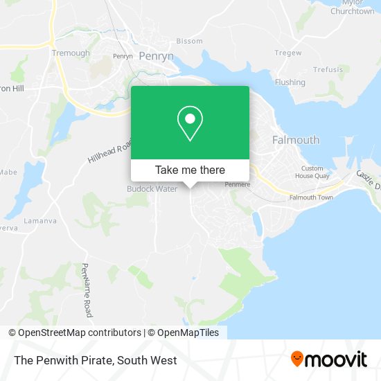 The Penwith Pirate map