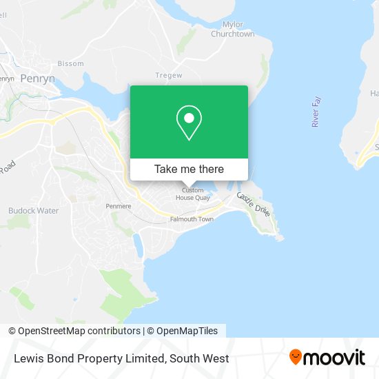 Lewis Bond Property Limited map